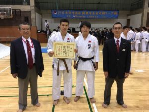 3位入賞の高橋選手